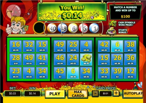Lotto Madness Scratch