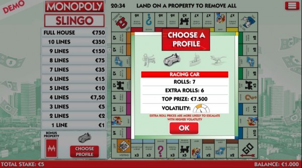 Slingo Monopoly 001